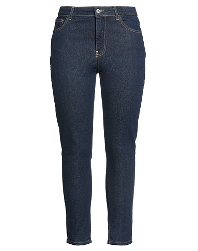 ACTITUDE by TWINSET Denim pants Blue 99% Cotton, 1% Elastane