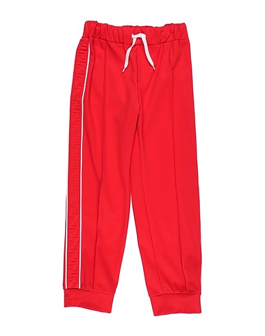 FENDI Casual trouser Red 63% Polyester, 37% Cotton