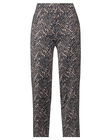 CAMICETTASNOB Casual trouser Military green 58% Viscose, 35% Polyester, 7% Elastane