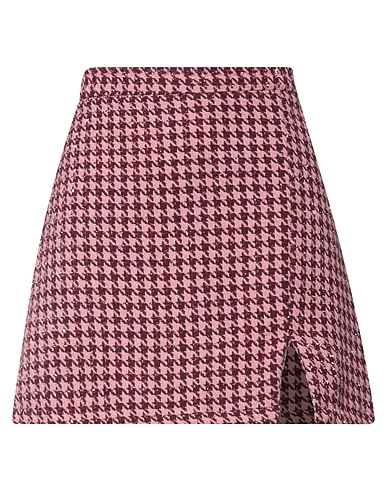 VANESSA SCOTT Minigonna Rosa 80% Poliestere, 20% Lana