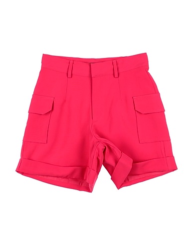 BYBLOS Shorts & Bermuda Fucsia 90% Poliestere, 10% Elastan, Cotone