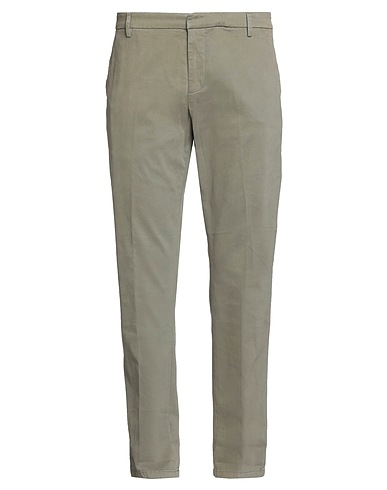 DONDUP Casual trouser Sage green 98% Cotton, 2% Elastane