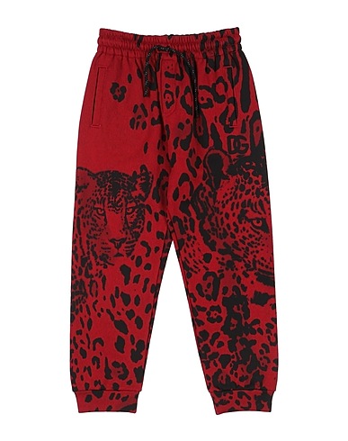 DOLCE&GABBANA Casual trouser Brick red 100% Cotton