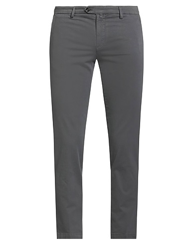 BRIGLIA 1949 Casual trouser Grey 97% Cotton, 3% Elastane