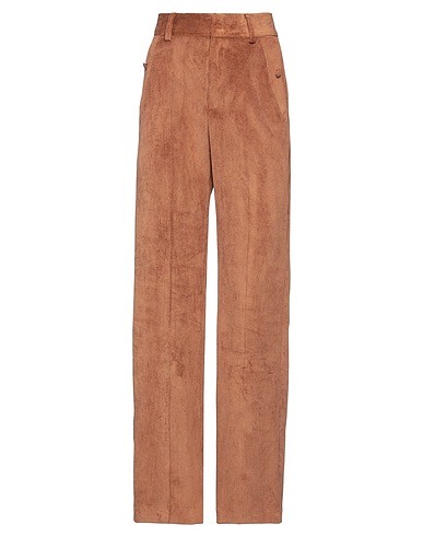 ATOS LOMBARDINI Casual pants Camel 85% Polyester, 12% Nylon, 3% Elastane