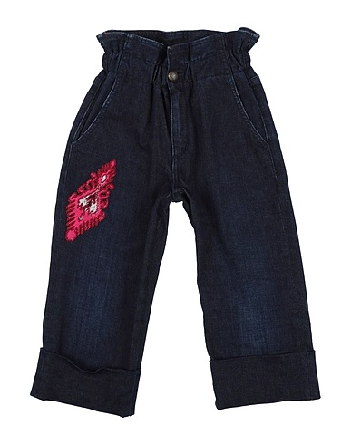 DONDUP Denim trousers Blue 92% Cotton, 6% Elastomultiester, 2% Elastane