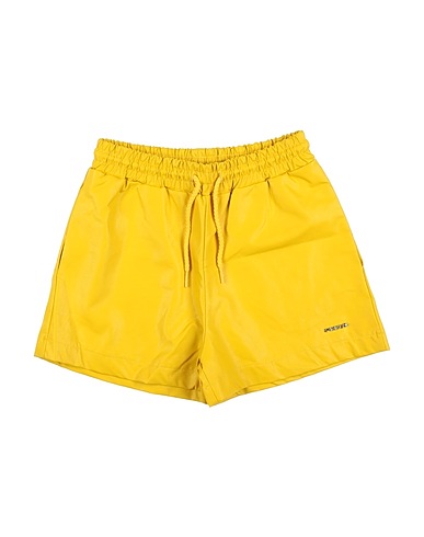 PINKO Shorts & Bermuda Yellow 50% Polyurethane, 50% Viscose