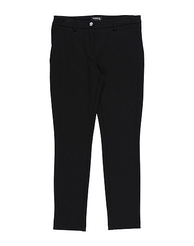 DONDUP Casual trouser Black 67% Viscose, 28% Polyamide, 5% Elastane