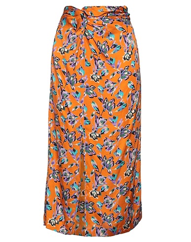 GINA GORGEOUS Midi skirt Mandarin 100% Viscose