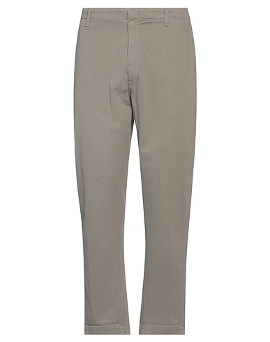 DONDUP Casual trouser Taupe 98% Cotton, 2% Elastane