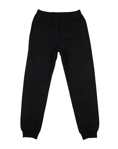 VERSACE YOUNG Casual trouser Black 100% Cotton