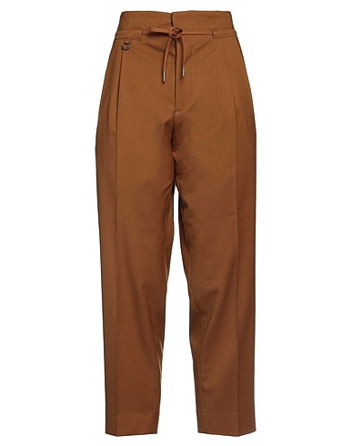 BE ABLE Pantalone Cammello 54% Poliestere, 44% Lana Vergine, 2% Elastan