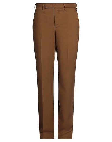 PT Torino Casual trouser Brown 87% Virgin Wool, 13% Mohair wool