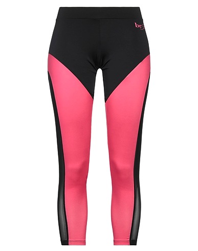 BE BLUMARINE Leggings Black 90% Polyester, 10% Elastane