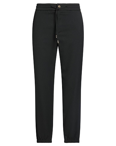 VERSACE JEANS COUTURE Casual pants Black 70% Polyester, 30% Viscose