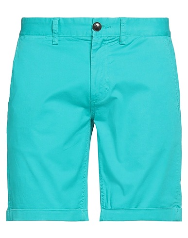 SUN 68 Shorts & Bermuda Turchese 97% Cotone, 3% Elastan