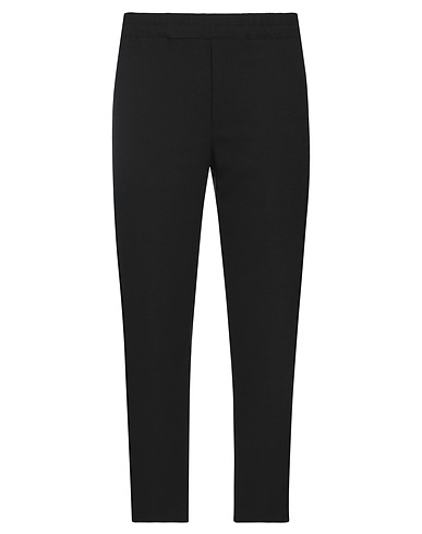 GRIFONI Casual trouser Black 53% Polyester, 44% Virgin Wool, 3% Elastane