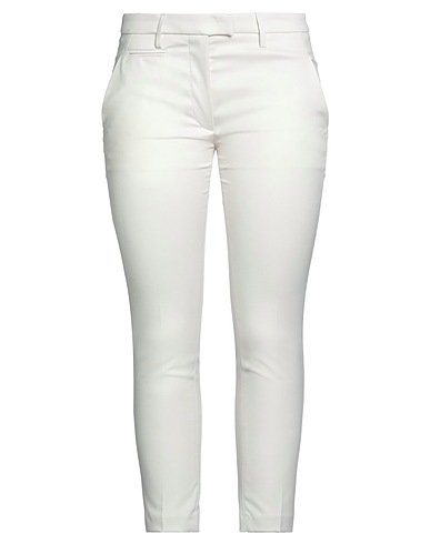 DONDUP Pantalone Avorio 62% Poliestere, 35% Viscosa, 3% Elastan