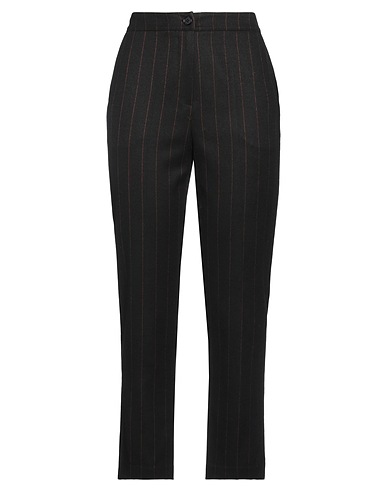 FRACOMINA Pantalon Noir 49% Polyester, 49% Viscose, 2% Élasthanne