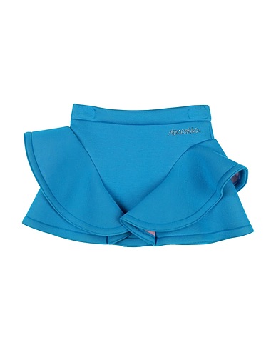 SIMONETTA Jupe Bleu d'azur 87% Viscose, 8% Élasthanne, 5% Polyuréthane