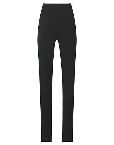HERON PRESTON Casual pants Black 66% Polyester, 28% Viscose, 6% Elastane