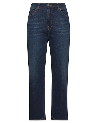 HAIKURE Denim trousers Blue 99% Cotton, 1% Elastane