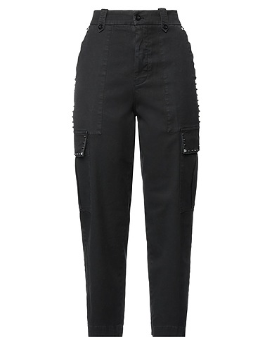 MASON'S Cargo Black 98% Cotton, 2% Elastane