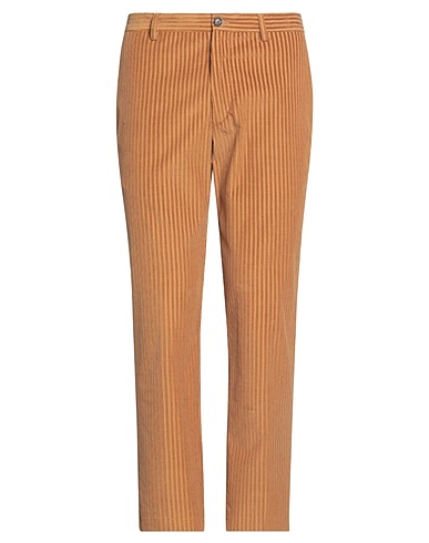 BALLANTYNE Casual trouser Camel 98% Cotton, 2% Elastane