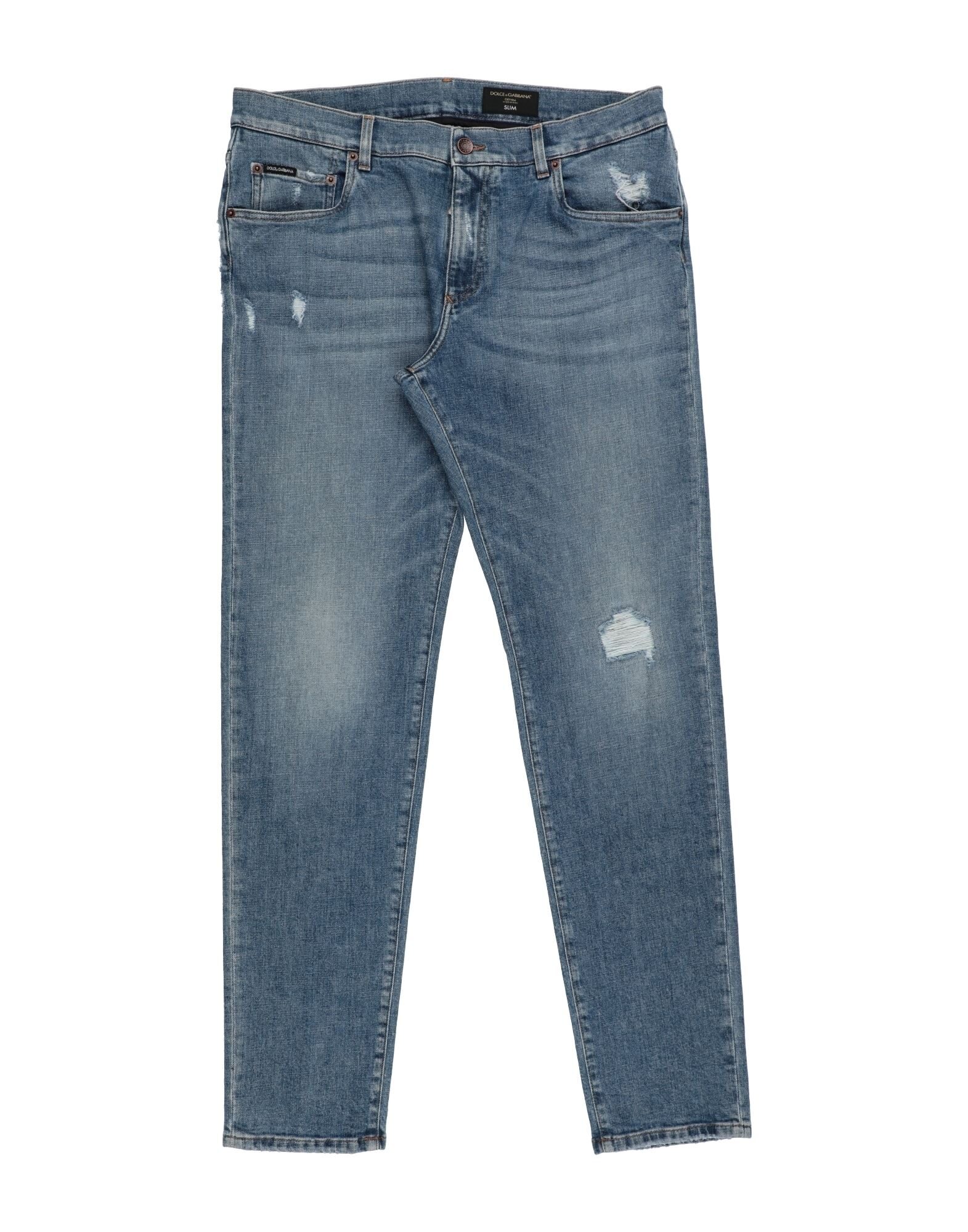 DOLCE&GABBANA | Blue Men's Denim Pants | YOOX