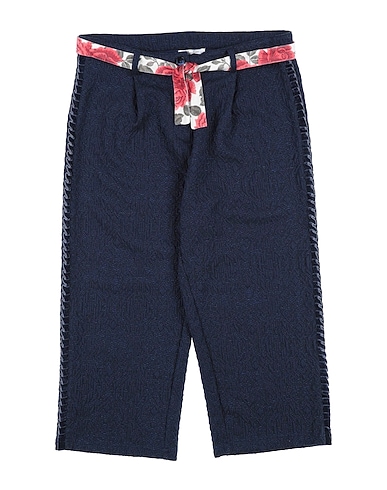 GAIALUNA Casual trouser Midnight blue 95% Polyester, 5% Elastane
