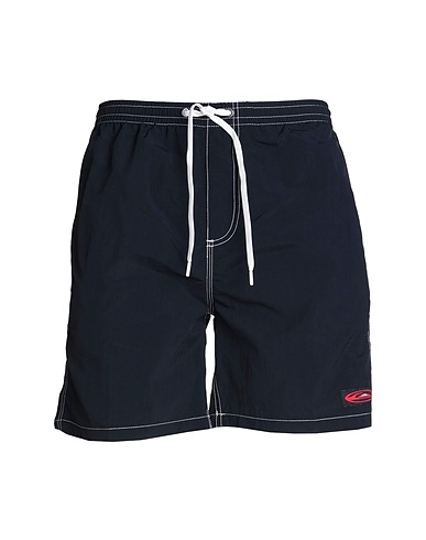 QUIKSILVER Swim shorts QS Volley Saturn Volley 18 NB
 Black 100% Nylon