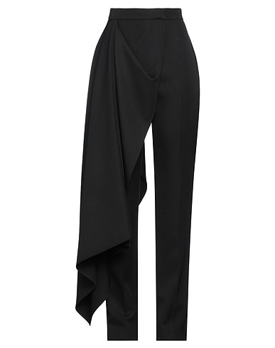 MCQUEEN Casual trouser Black 100% Wool