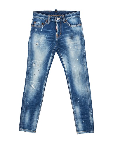 DSQUARED2 Denim trousers Blue 98% Cotton, 2% Elastane