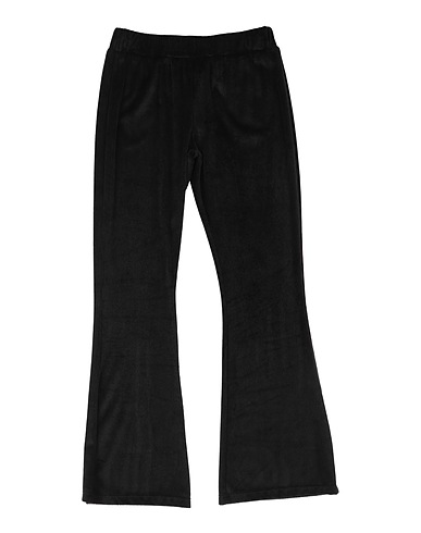 MARIUCCIA Casual trouser Black 90% Polyester, 10% Elastane