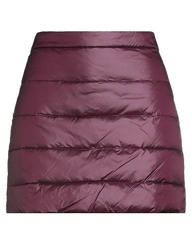 BLAUER. Mini skirt Plum 100% Polyamide