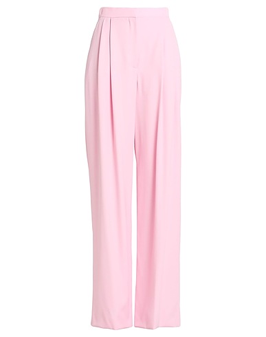 MCQUEEN Casual pants Pink 100% Wool