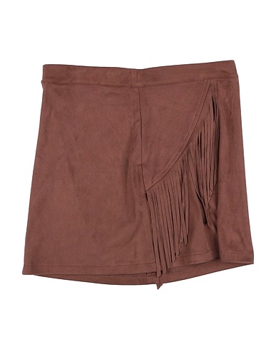 PLEASE Skirt Brown 90% Polyester, 10% Elastane