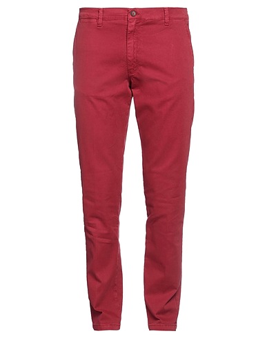 CRISTIANO BIZZARRI Chinos Bordeaux 97% Cotone, 3% Elastan