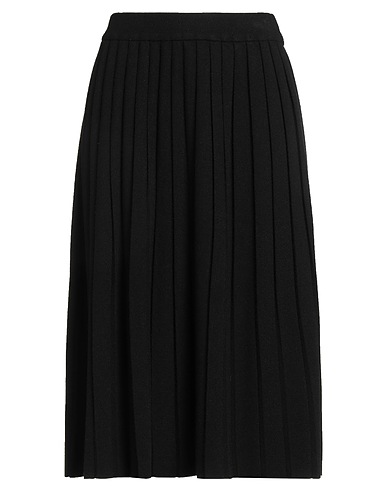 KATE BY LALTRAMODA Gonna midi Nero 50% Viscosa, 30% Poliestere, 20% Poliammide
