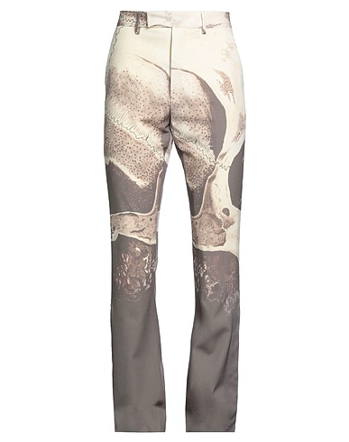 AMIRI Casual pants Cream 88% Wool, 9% Nylon, 3% Elastane