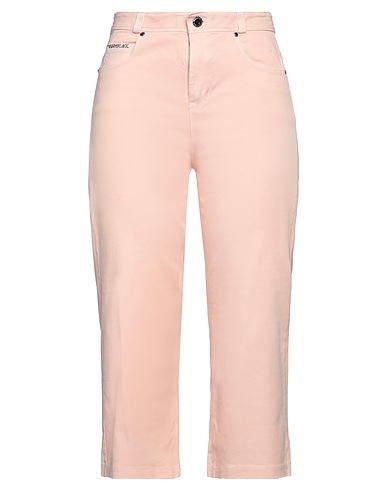 FREDDY Casual trouser Light pink 97% Cotton, 3% Elastane