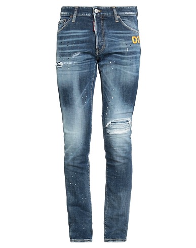DSQUARED2 Denim trousers Blue 99% Cotton, 1% Elastane
