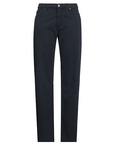 MASSIMO ALBA Casual trouser Navy blue 95% Cotton, 3% Cashmere, 2% Elastane