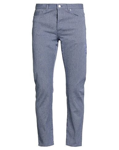 DIOR Denim trousers Blue 100% Cotton, Polyester, Calfskin