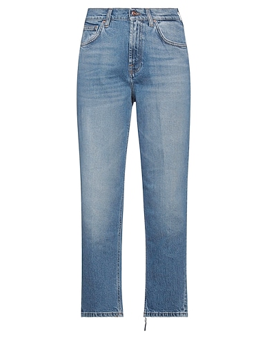 DON THE FULLER Denim pants Blue 99% Cotton, 1% Elastane