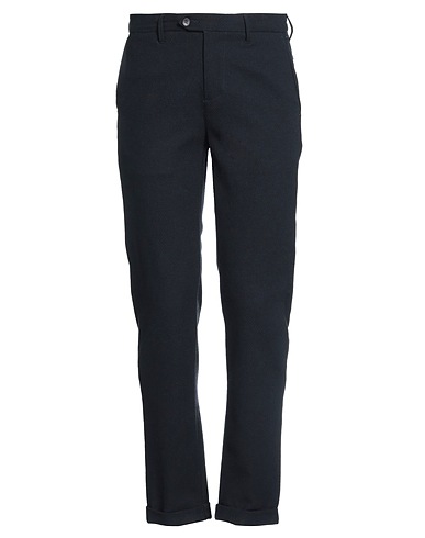 0/ZERO CONSTRUCTION Casual trouser Midnight blue 40% Cotton, 27% Polyester, 20% Acrylic, 10% Wool, 3% Other Fibres
