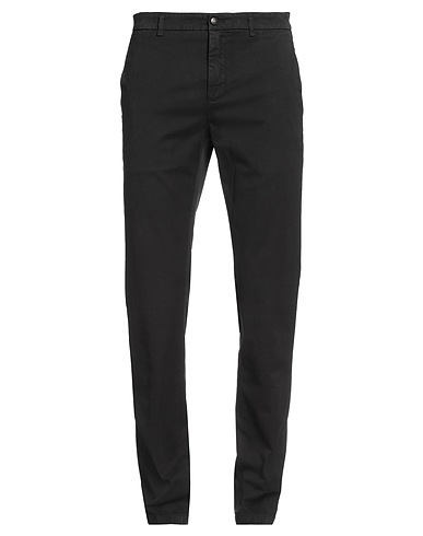 DEPARTMENT 5 Casual trouser Black 98% Cotton, 2% Elastane