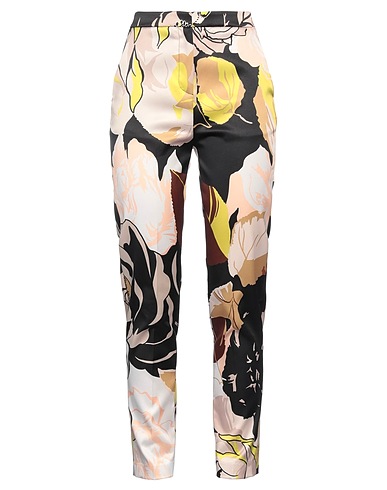 CAMILLA  Milano Casual pants Yellow 95% Polyester, 5% Elastane