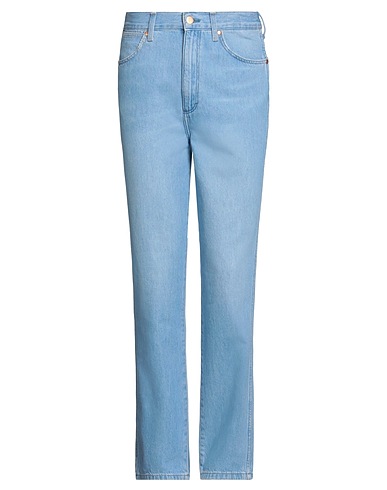 WRANGLER Denim trousers Blue 100% Cotton
