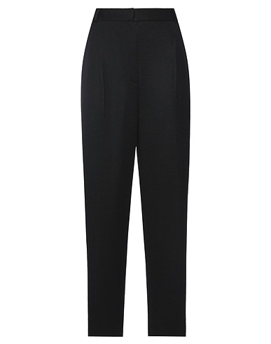 HARRIS WHARF LONDON Casual pants Black 100% Virgin Wool